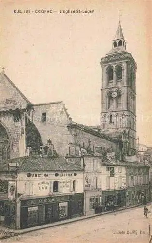 AK / Ansichtskarte COGNAC 16 Charente Eglise St. Léger