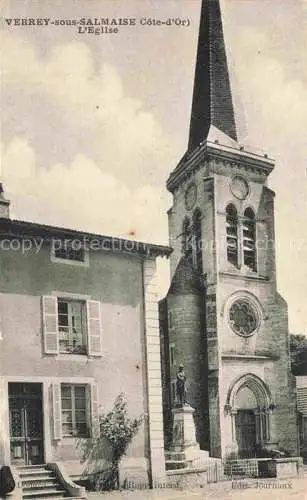 AK / Ansichtskarte Verrey-sous-Salmaise Montbard 21 Cote-d Or Eglise