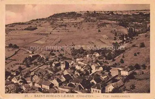 AK / Ansichtskarte Saint-Romain-le-Bas BEAUNE 21 Cote-d Or Vue générale panoramique