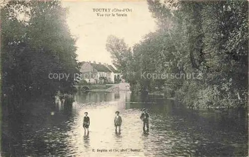 AK / Ansichtskarte Toutry Montbard 21 Cote-d Or Vue sur le Serein