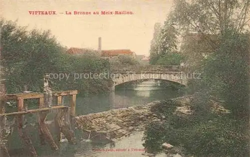 AK / Ansichtskarte Vitteaux Montbard 21 Cote-d Or La Brenne au Meix-Raillon Pont