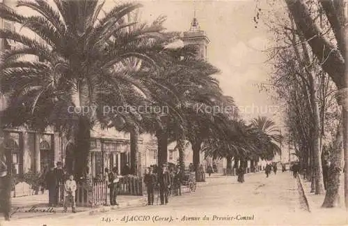 AK / Ansichtskarte AJACCIO 2A Corse-du-Sud Avenue du Premier Consul