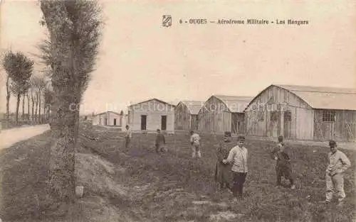AK / Ansichtskarte Ouges DIJON 21 Cote-d Or Aerodrome Militaire Les Hangars