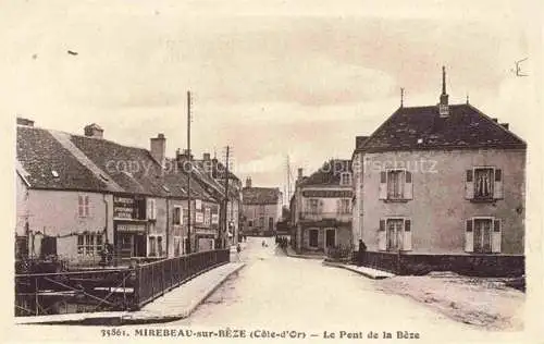 AK / Ansichtskarte Mirebeau-sur-Beze Dijon 21 Cote-d Or Le Pont de la Beze