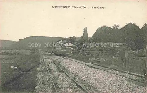 AK / Ansichtskarte Messigny-et-Vantoux DIJON 21 Cote-d Or La Gare