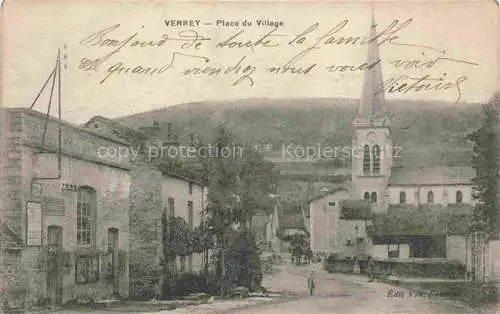AK / Ansichtskarte Verrey-sous-Dree DIJON 21 Cote-d Or Place du Village