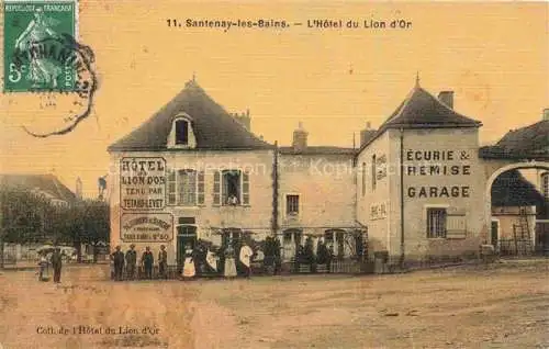 AK / Ansichtskarte Santenay-les-Bains BEAUNE 21 Cote-d Or Hotel du Lion d'Or