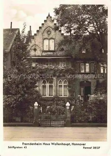 AK / Ansichtskarte HANNOVER Fremdenheim Haus Wollenhaupt