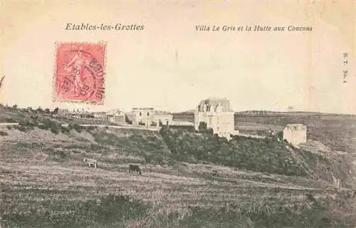 AK / Ansichtskarte Etables-les-Grottes Saint-Brieuc 22 Cotes-d Armor Villa Le Gris et la Hutte aux Coucons