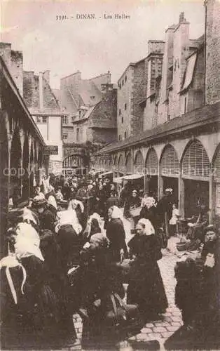 AK / Ansichtskarte DINAN 22 Cotes-d Armor Les Halles