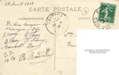 AK / Ansichtskarte Val-Suzon DIJON 21 Cote-d Or Vue générale