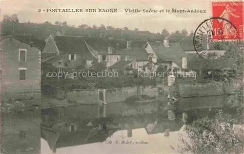 AK / Ansichtskarte Pontailler-sur-Saone DIJON 21 Cote-d Or Vieille Saône et le Mont-Ardoux