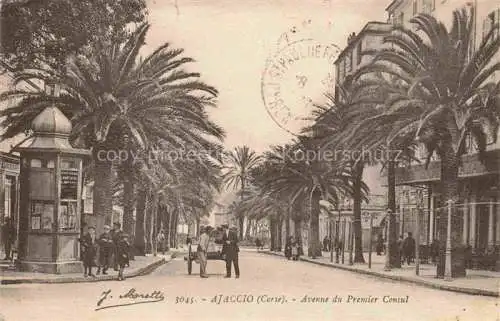 AK / Ansichtskarte AJACCIO 2A Corse-du-Sud Avenue du Premier Consul