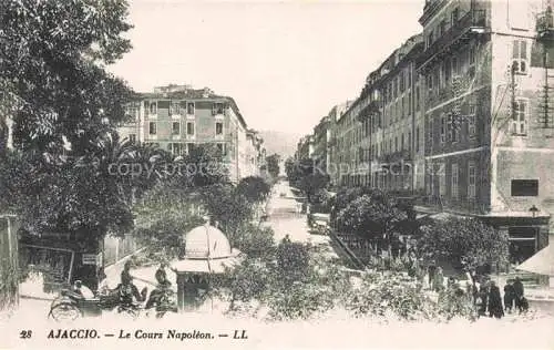 AK / Ansichtskarte AJACCIO 2A Corse-du-Sud Le Cours Napoléon