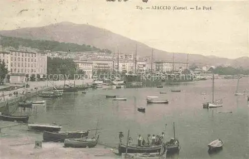 AK / Ansichtskarte AJACCIO 2A Corse-du-Sud Le port