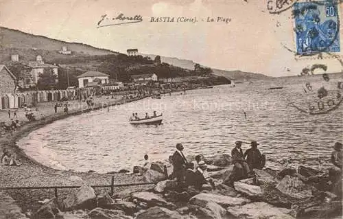 AK / Ansichtskarte BASTIA 2B Haute-Corse La plage