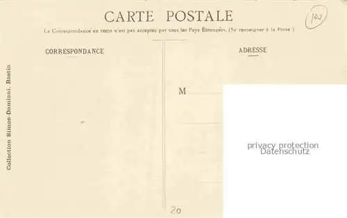 AK / Ansichtskarte BASTIA 2B Haute-Corse Une procession