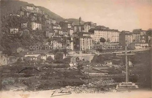 AK / Ansichtskarte Corte 2B Corse Vue générale
