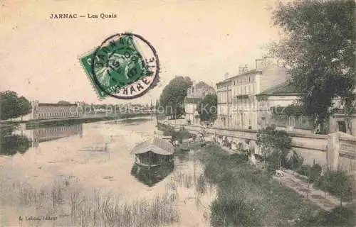 AK / Ansichtskarte Jarnac COGNAC 16 Charente Les quais