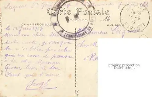 AK / Ansichtskarte Jarnac COGNAC 16 Charente Les ponts sur la Charente Feldpost