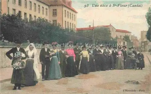 AK / Ansichtskarte Saint-Flour 15 Cantal Une noce