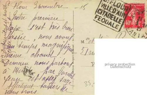 AK / Ansichtskarte Saint-Flour 15 Cantal Vue générale prise de Bellevue