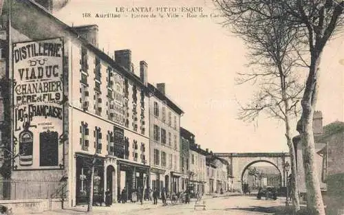 AK / Ansichtskarte AURILLAC 15 Cantal Entrée de la ville Rue des Carmes
