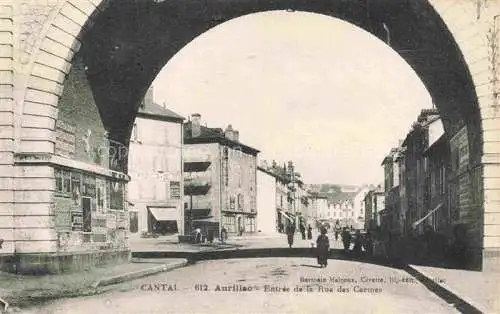 AK / Ansichtskarte AURILLAC 15 Cantal Entrée de la Rue des Carmes