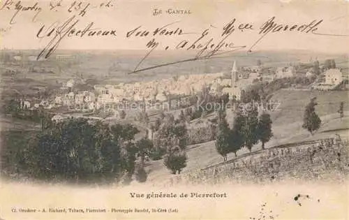 AK / Ansichtskarte Pierrefort Saint-Flour 15 Cantal Vue générale