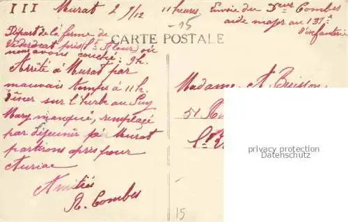 AK / Ansichtskarte Murat Saint-Flour 15 Cantal Vue générale