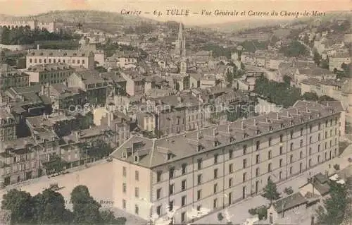 AK / Ansichtskarte Tulle 19 Correze Vue générale et Caserne du Champe de Mars