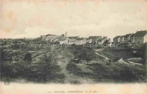 AK / Ansichtskarte Sombernon DIJON 21 Cote-d Or Vue générale