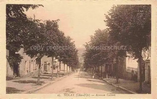 AK / Ansichtskarte Nolay BEAUNE 21 Cote-d Or Avenue Carnot