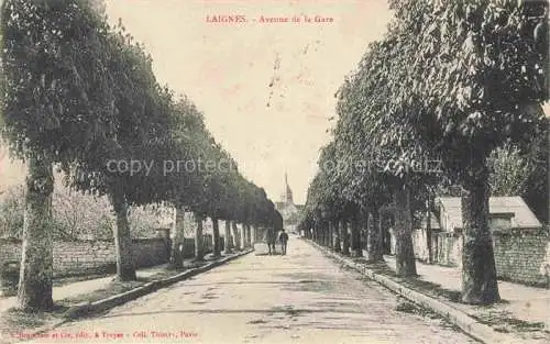 AK / Ansichtskarte Laignes Montbard 21 Cote-d Or Avenue de la Gare