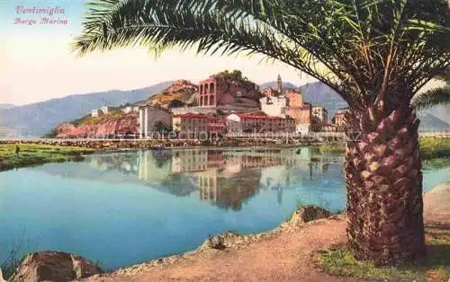 AK / Ansichtskarte VENTIMIGLIA Vintimille Liguria IT Borgo Marina