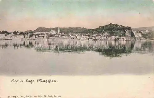 AK / Ansichtskarte Arona Lago Maggiore IT Panorama