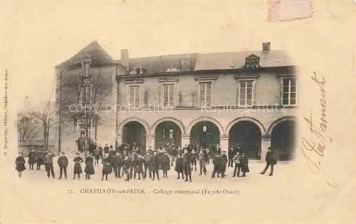 AK / Ansichtskarte Chatillon-sur-Seine Montbard 21 Cote-d Or Collège communal