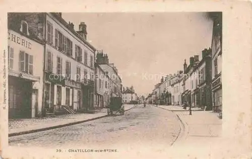 AK / Ansichtskarte Chatillon-sur-Seine Montbard 21 Cote-d Or Rue principale
