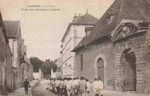 AK / Ansichtskarte Auxonne DIJON 21 Cote-d Or Ecole des Garcons et Arsenal