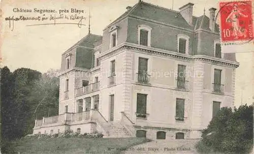 AK / Ansichtskarte Blaye 33 Gironde Chateau Segonzac