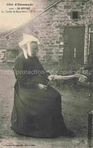 AK / Ansichtskarte St-Briac-sur-Mer Saint-Malo 35 Ille-et-Vilaine La Coiffe de Saint Briac