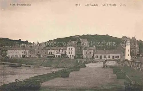 AK / Ansichtskarte CANCALE Saint-Malo 35 Ille-et-Vilaine La Fenetre