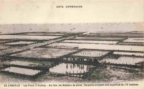 AK / Ansichtskarte CANCALE Saint-Malo 35 Ille-et-Vilaine Les Parcs a Huitres