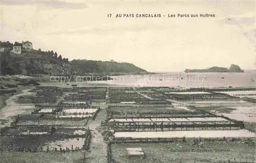 AK / Ansichtskarte CANCALE Saint-Malo 35 Ille-et-Vilaine Les Parcs aux Huitres