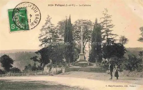 AK / Ansichtskarte Poligne REDON 35 Ille-et-Vilaine Le Calvaire