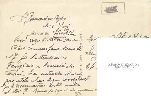 AK / Ansichtskarte Saint-Germain-en-Cogles Arrivee de Fougeres