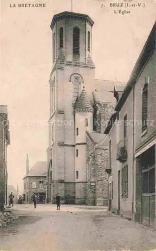 AK / Ansichtskarte Bruz RENNES 35 Ille-et-Vilaine Eglise