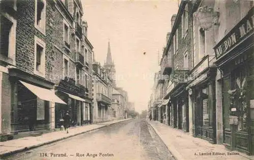 AK / Ansichtskarte PARAME St-Malo 35 Ille-et-Vilaine Rue Ange Fontan
