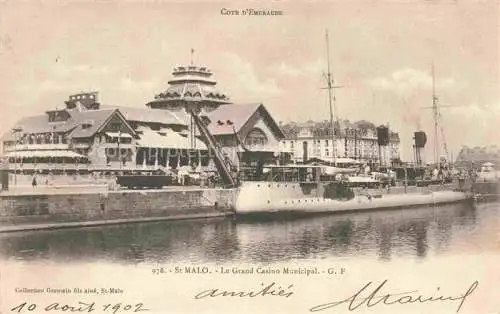 AK / Ansichtskarte SAINT-MALO ST-MALO 35 Le Grand Casino Municipal