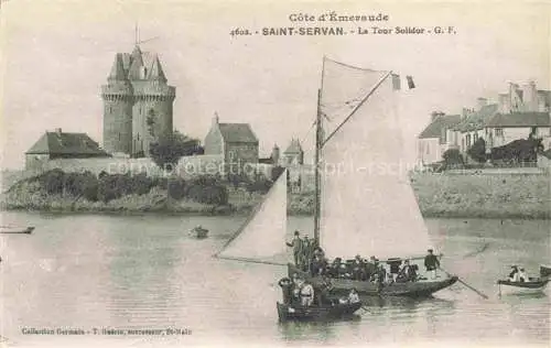AK / Ansichtskarte St-Servan-sur-Mer SAINT-SERVAN-SUR-MER 35 Ille-et-Vilaine La Tour Solidor